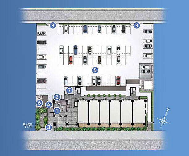 ブライトタウン御厨駅前 共用部