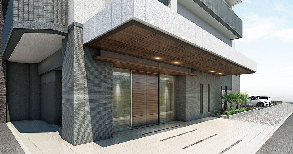 ヴェルディ東朝日町 アプローチ完成予想図