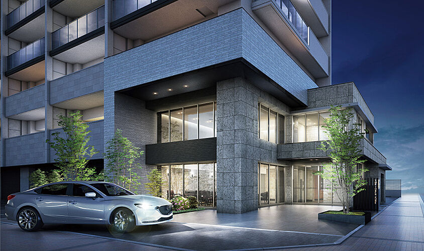 ヴェルディ・ザ・タワー呉 アプローチ完成予想図