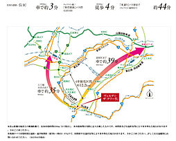 ヴェルディ・ザ・タワー呉 アクセス図