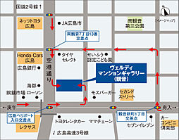 グラン・ヴェルディ牛田本町 モデルルーム案内図