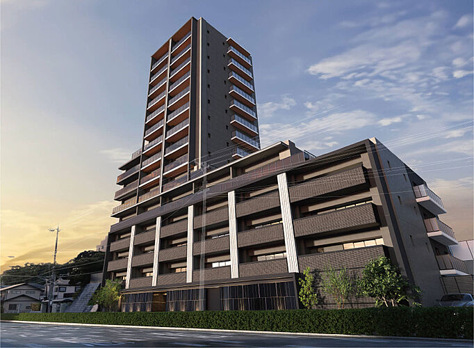 ル・シェモア鴨江III 外観完成予想CG