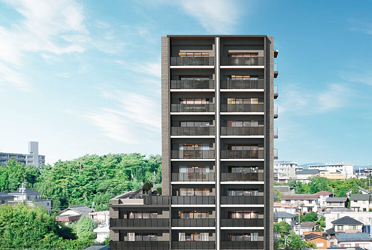 ル・シェモア鴨江III 外観完成予想CG