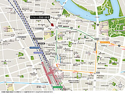 リフローレ豊橋大橋通 現地案内図