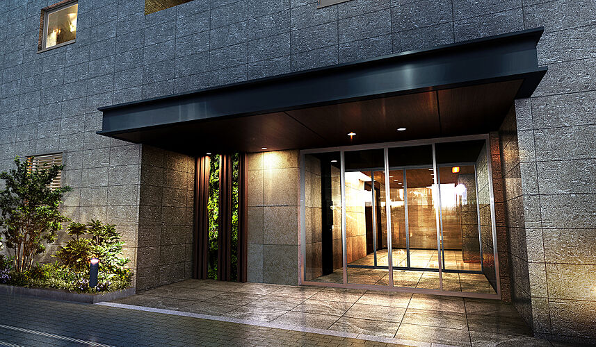 イノバス新横浜 エントランス完成予想CG