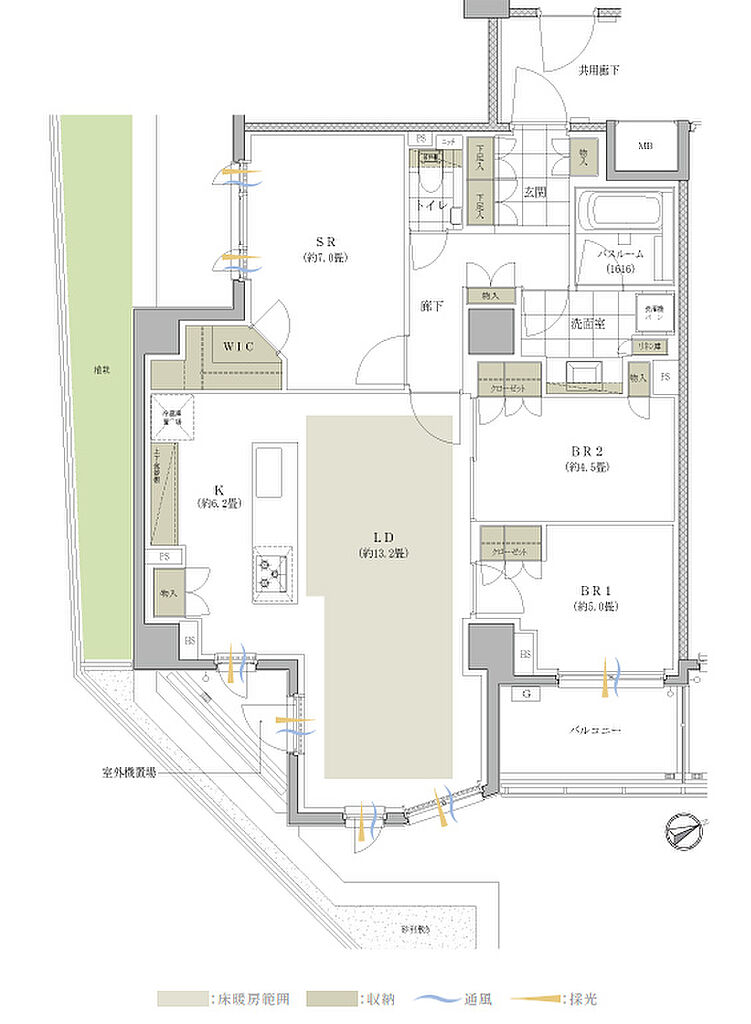 イノベイシア恵比寿 間取り Eg