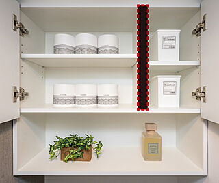 カサーレ上新庄ブライトマークス トイレキャビネット収納