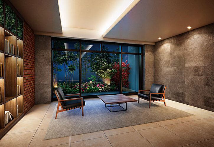 ヴェリテ神戸ポートアイランド ロビー完成予想図