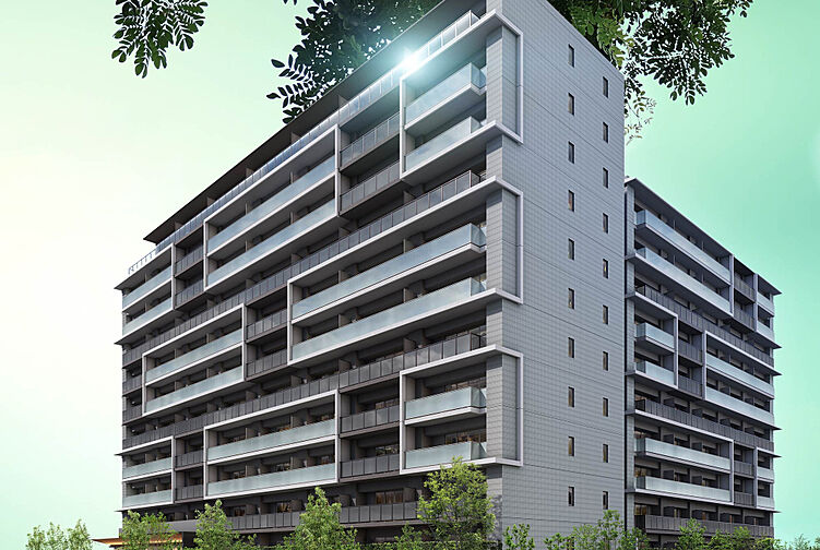 シーンズ関目高殿スクエアガーデン 外観