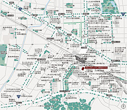 グランドオーク大分駅前リブレ 現地案内図