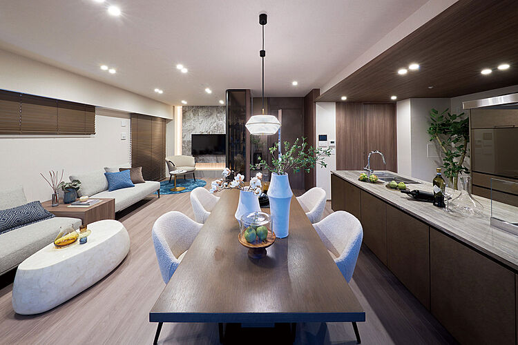 グランドオーク浦上テラス リビング・ダイニング