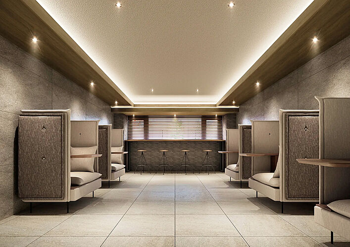 エステムコート伏見丹波橋 オーナーズラウンジ完成予想図