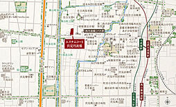 エステムコート伏見丹波橋 現地案内図