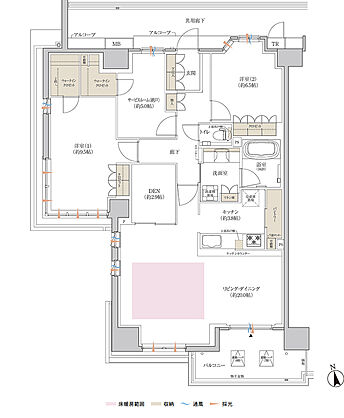 クレヴィアシティ神戸舞子駅前 間取り CK【MENU1】