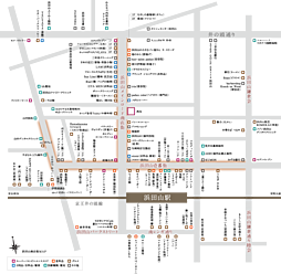 クレヴィア浜田山 アクセス図