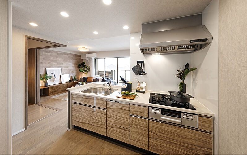 ルナコート三田ウッディタウン中央 キッチン（Cタイプ）