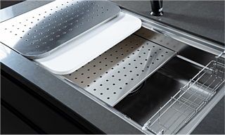 トラスト白木原レジデンス ステンレスシンク(ユーティリティシンクE)