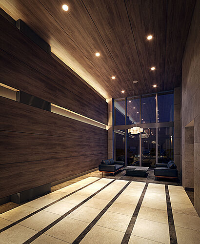 アルビオ・ステーション札幌桑園 エントランス完成予想図