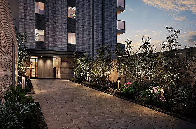 プレサンス ロジェ 堅田レジデンス 共用部