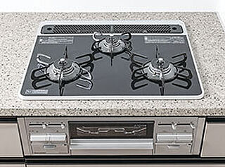 プレサンス ロジェ 庄内通駅前 ハイパーガラスコートガスコンロ