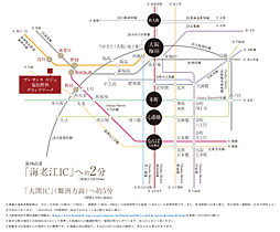 プレサンス ロジェ 福島野田グランアリーナ アクセス図