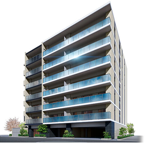 プレサンス ロジェ 西宮リンクス 外観完成予想図