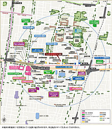 プレサンス レイズ 上本町 現地案内図