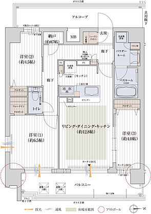 プレサンス レイズ 四天王寺 ターミナルリンク 間取り D