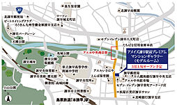 アメイズ諫早駅前プレミアム モデルルーム案内図