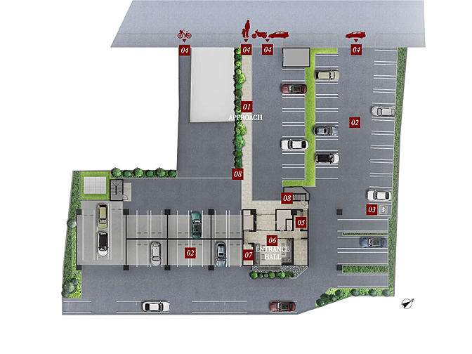 アメイズ唐津 城下の邸 共用部
