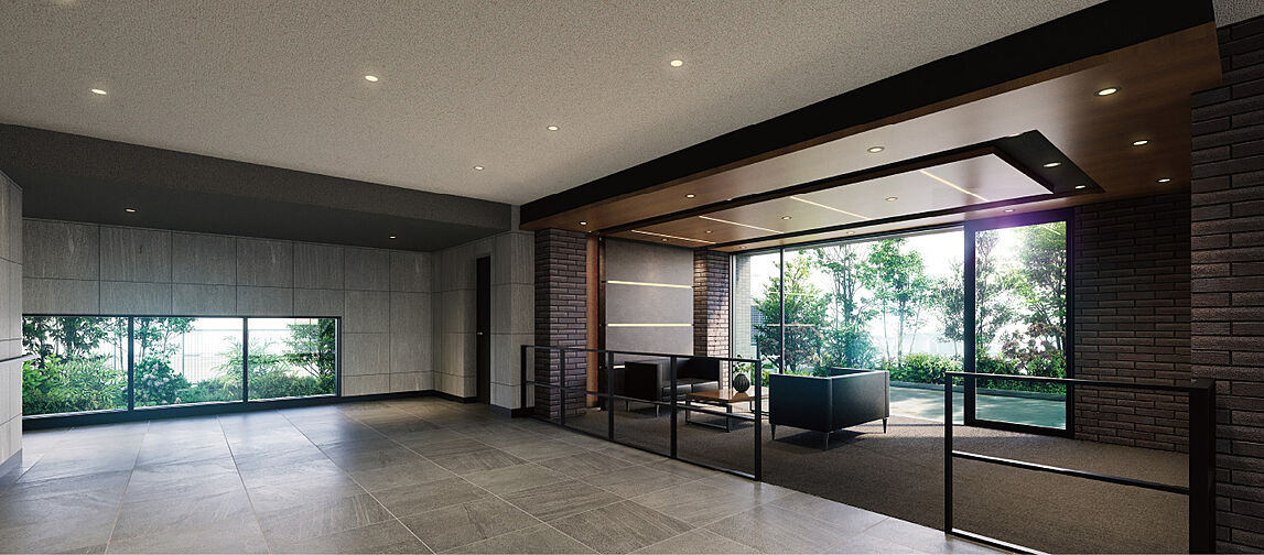 アメイズ亀山ビューテラス 共用部