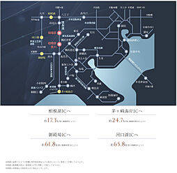 ミオカステーロ橋本II アクセス図