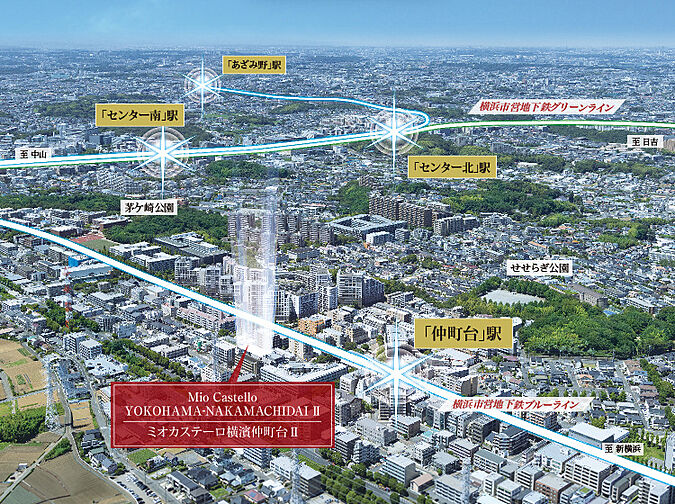 ミオカステーロ横濱仲町台II 外観