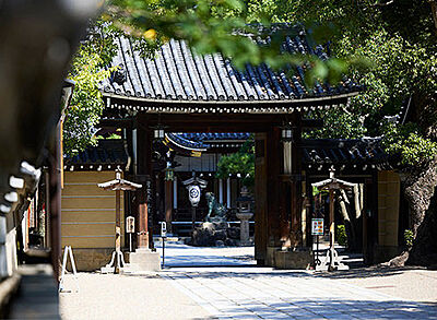 杭全神社 約580m（徒歩8分）