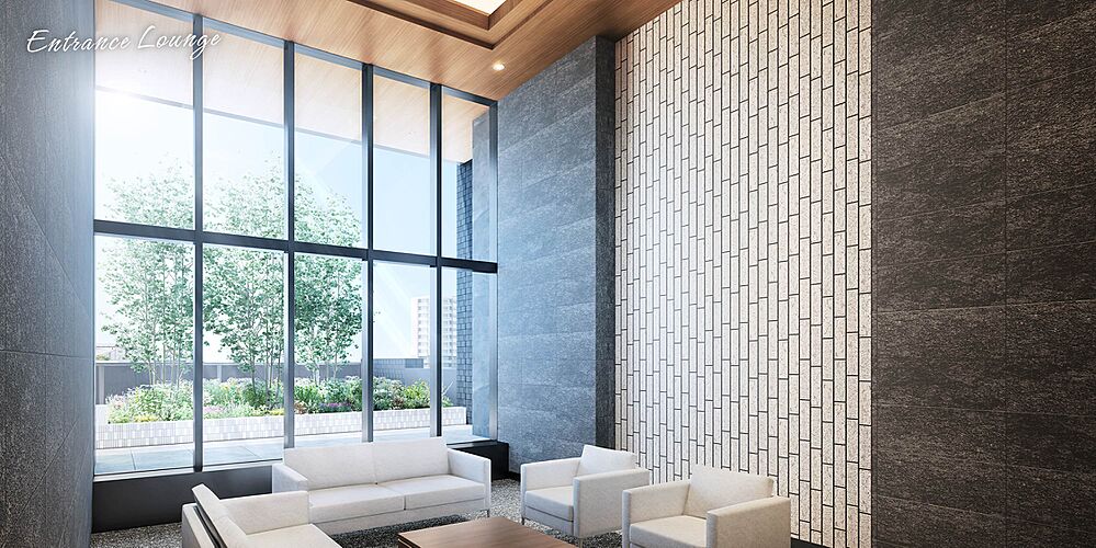 ウエリス近江八幡 エントランスラウンジ完成予想図