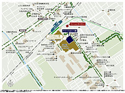 ウエリス近江八幡 現地案内図