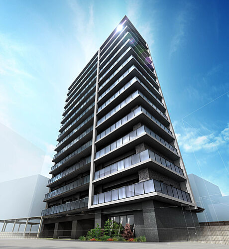 イノバス名駅クロス 外観完成予想CG