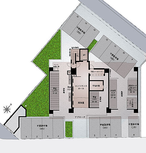 イノバス名古屋本陣 共用部