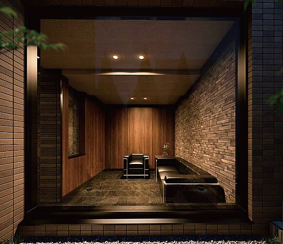 エクセレンシア中野美保プレミアムレジデンス ラウンジ完成予想CG