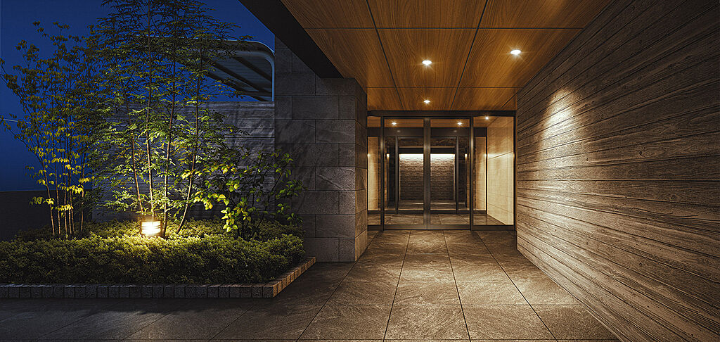 イノバス大濠公園 エントランスアプローチ完成予想図