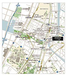 イノバス箱崎 現地案内図