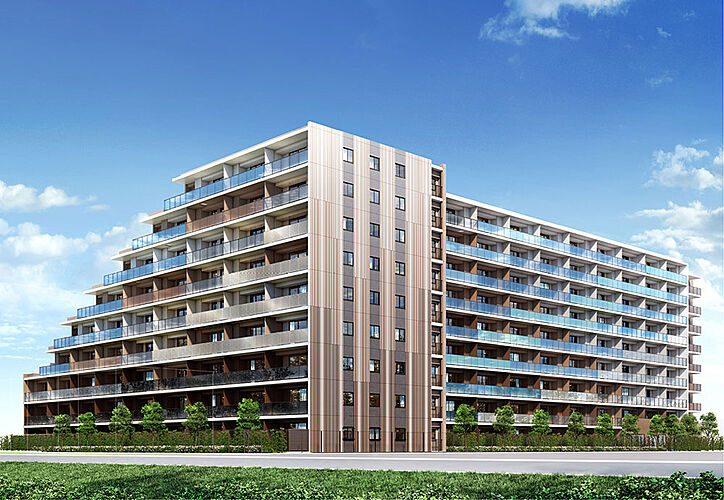 ハイムスイート相模原横山台 外観完成予想CG