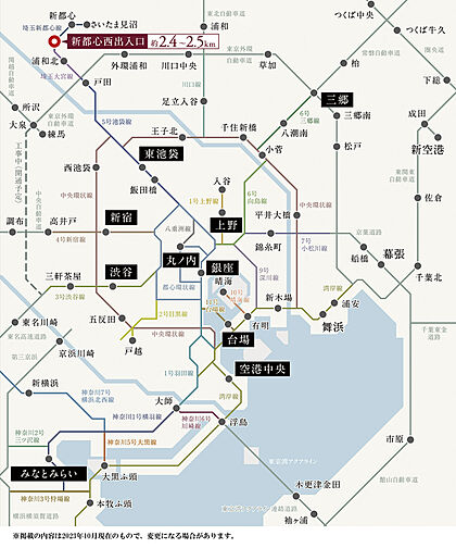 オーベル大宮プレイス アクセス図