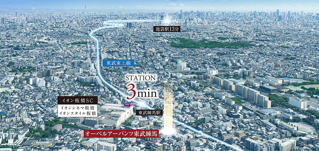 オーベルアーバンツ東武練馬 外観