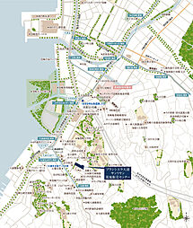 ブランシエラ大浦サンリヤン 現地案内図