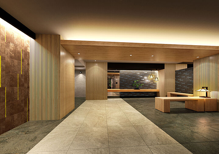 グローベル草加 ザ・プレミア 共用部