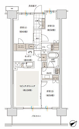 バウス加賀 間取り C6