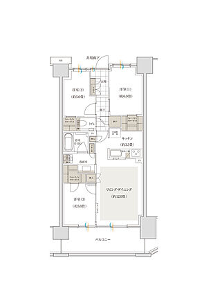 バウス加賀 間取り C11
