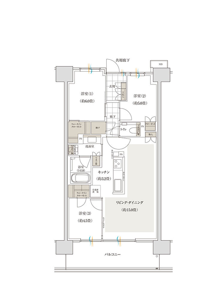 バウス加賀 間取り C9