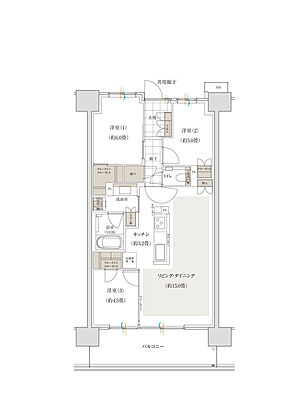 バウス加賀 間取り C9